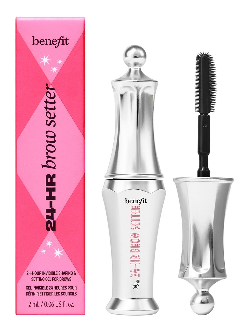 SALE! Benefit Cosmetics 24-HR Brow Setter Clear Brow Gel Lamination Effect 2ml